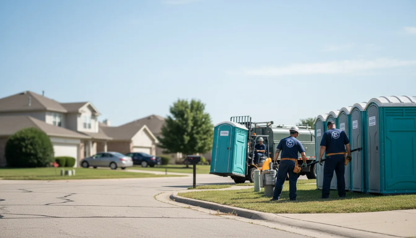 Porta Potty Rental in Baldwin City, KS near me